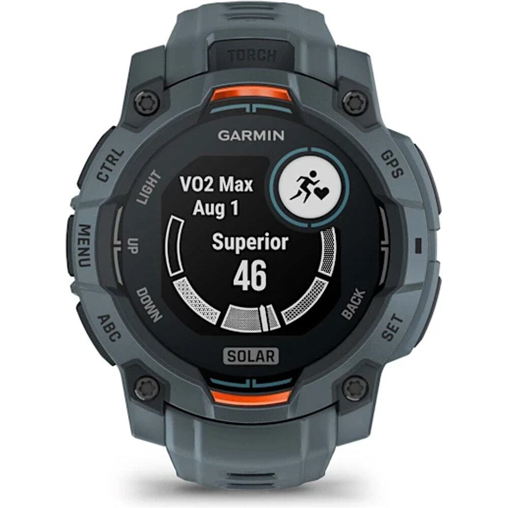 Garmin pulsómetros con gps Instinct 3, 45mm, Solar, Twilight Bezel 09