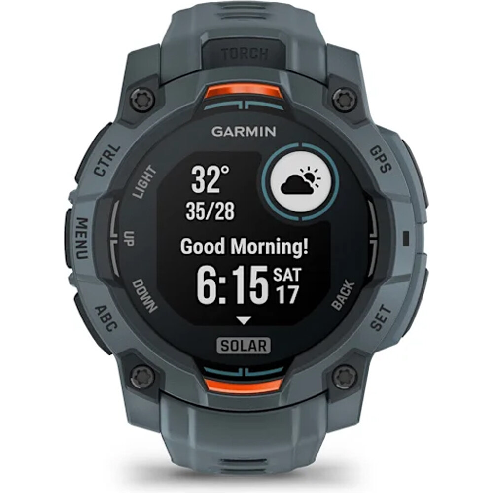 Garmin pulsómetros con gps Instinct 3, 45mm, Solar, Twilight Bezel 10