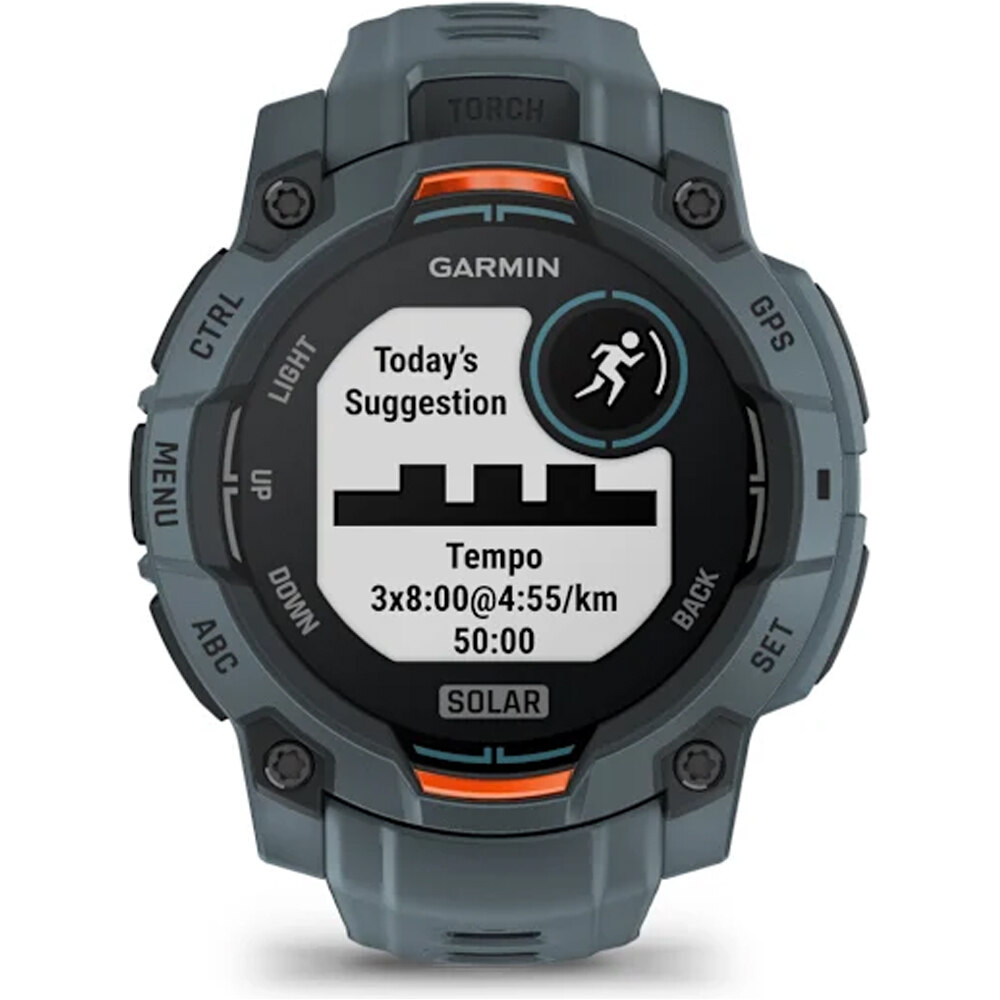 Garmin pulsómetros con gps Instinct 3, 45mm, Solar, Twilight Bezel 12