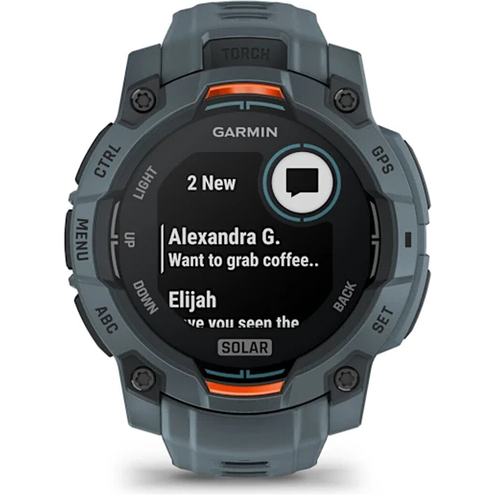 Garmin pulsómetros con gps Instinct 3, 45mm, Solar, Twilight Bezel 13