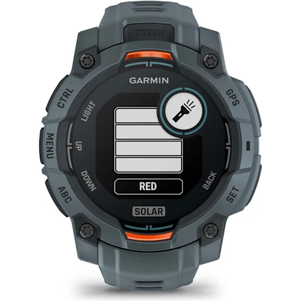 Garmin pulsómetros con gps Instinct 3, 45mm, Solar, Twilight Bezel 16