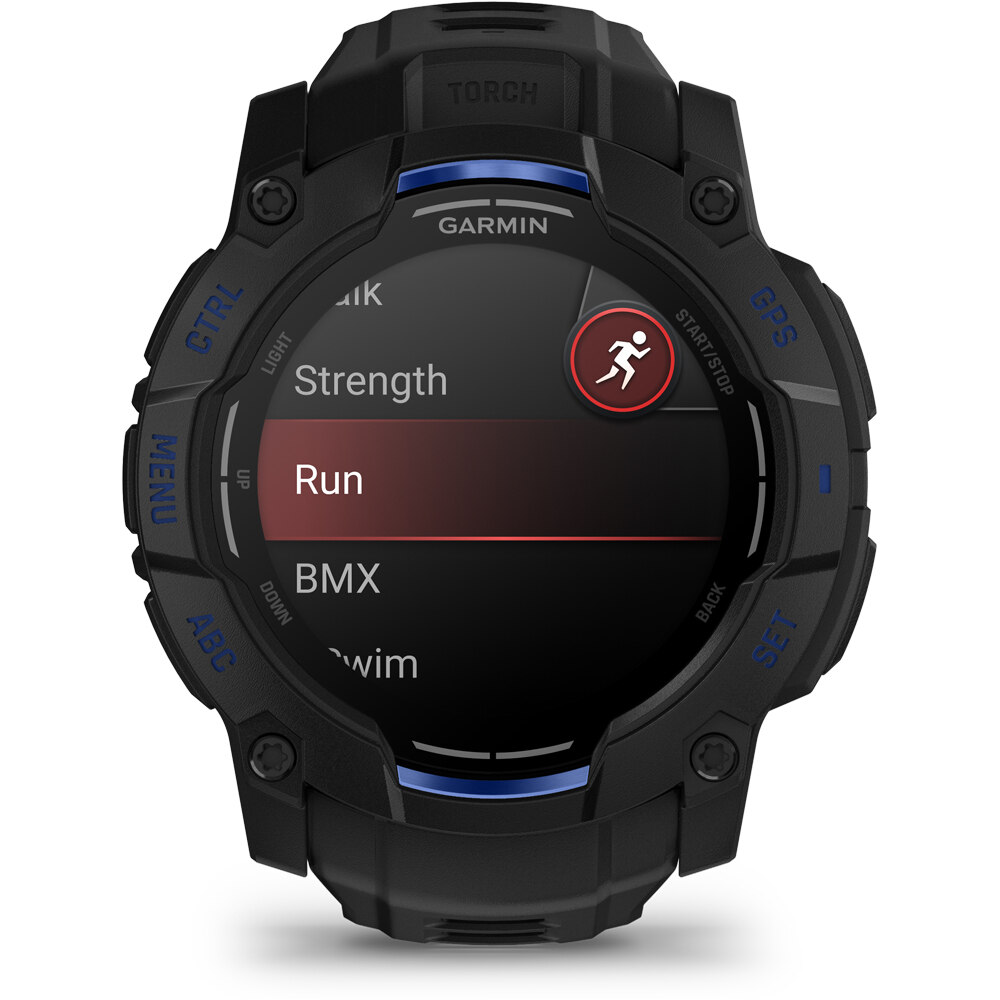 Garmin pulsómetros con gps Instinct 3  50 mm AMOLED Supernova negr 03