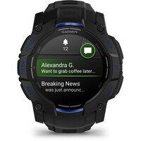 Garmin pulsómetros con gps Instinct 3  50 mm AMOLED Supernova negro 12