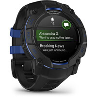 Garmin pulsómetros con gps Instinct 3  50 mm AMOLED Supernova negro 13