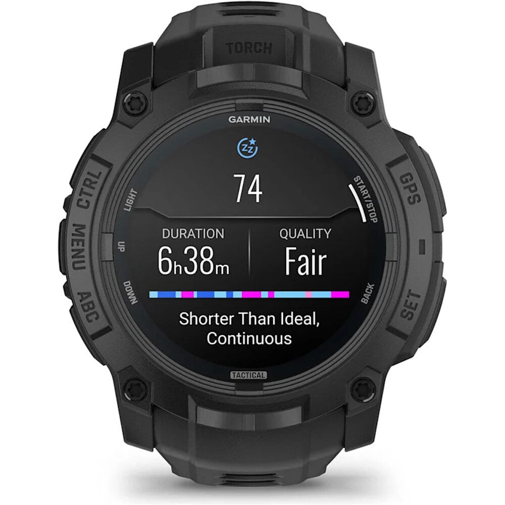 Garmin pulsómetros con gps Instinct 3  50 mm, AMOLED, Tactical Edi 08