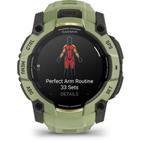 Garmin pulsómetros con gps Instinct 3 50 mm, AMOLED Verde con corr 07