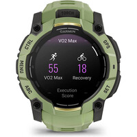 Garmin pulsómetros con gps Instinct 3 50 mm, AMOLED Verde con correa de silicona verde 08