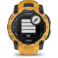 Garmin pulsómetros con gps Instinct 3 50 mm, Solar Naranja con cor 10