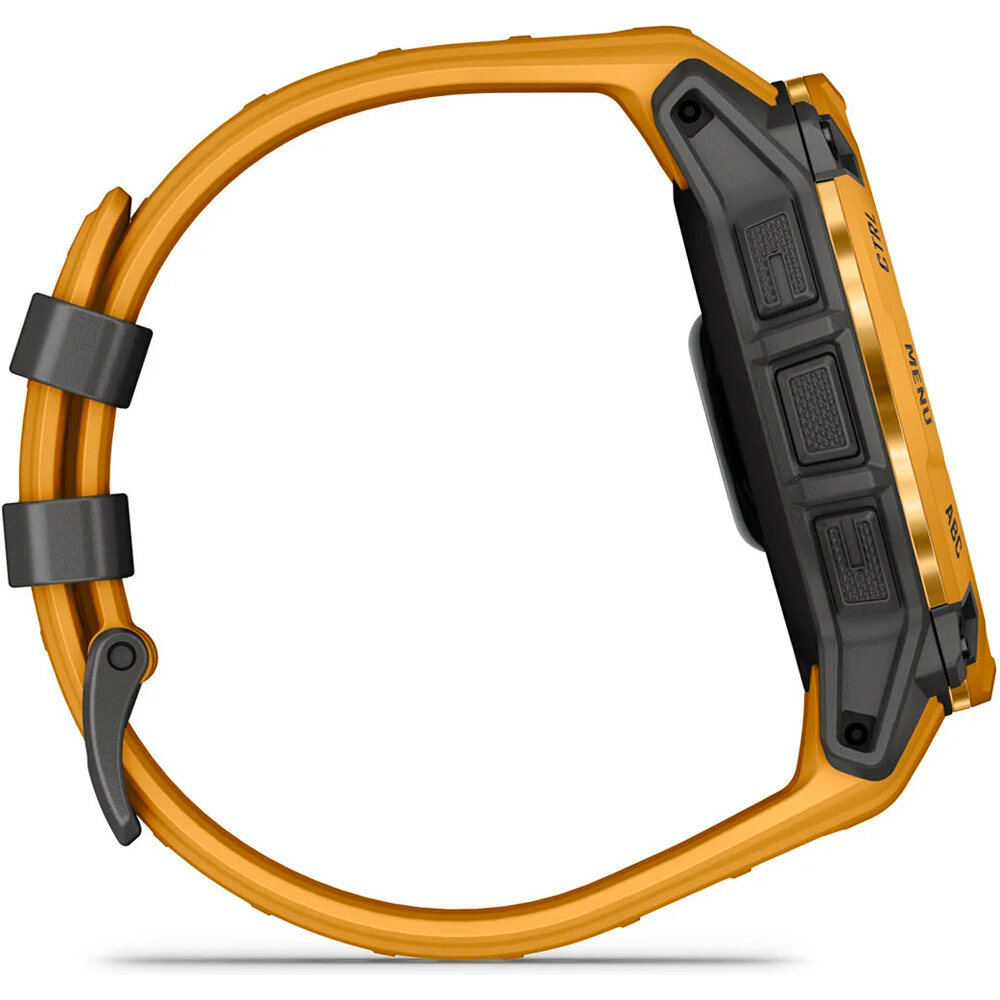 Garmin pulsómetros con gps Instinct 3 50 mm, Solar Naranja con cor 15