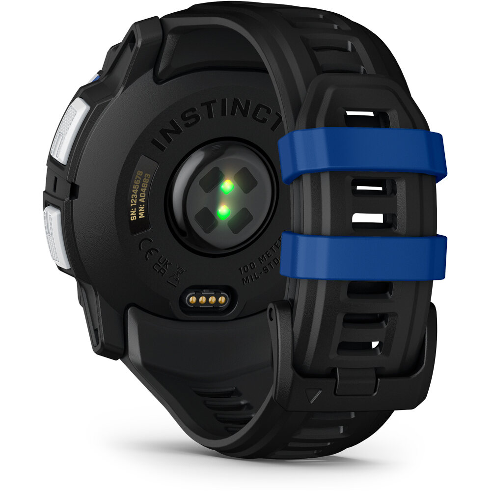 Garmin pulsómetros con gps Instinct 3  50 mm, Solar, Supernova Bla 01