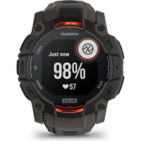 Garmin pulsómetros con gps Instinct 3, 50mm, Solar, Black Bezel wit 07