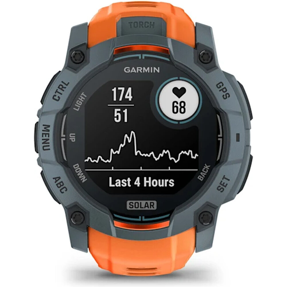 Garmin pulsómetros con gps Instinct 3, 50mm, Solar, Twilight Bezel 03