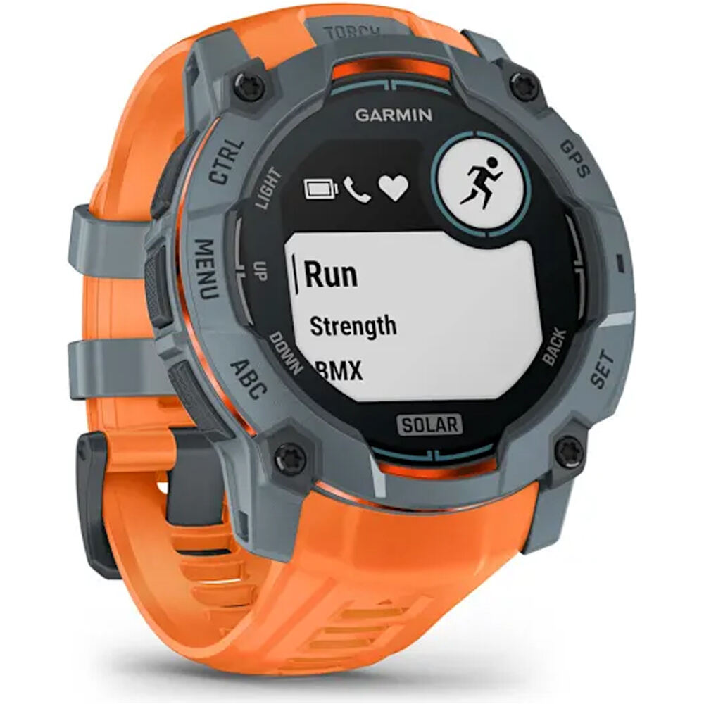 Garmin pulsómetros con gps Instinct 3, 50mm, Solar, Twilight Bezel 04