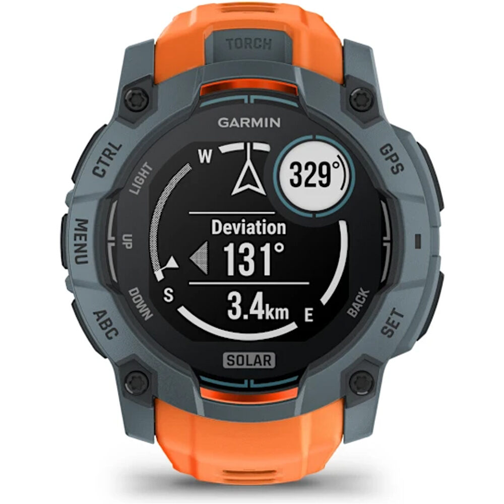 Garmin pulsómetros con gps Instinct 3, 50mm, Solar, Twilight Bezel 06
