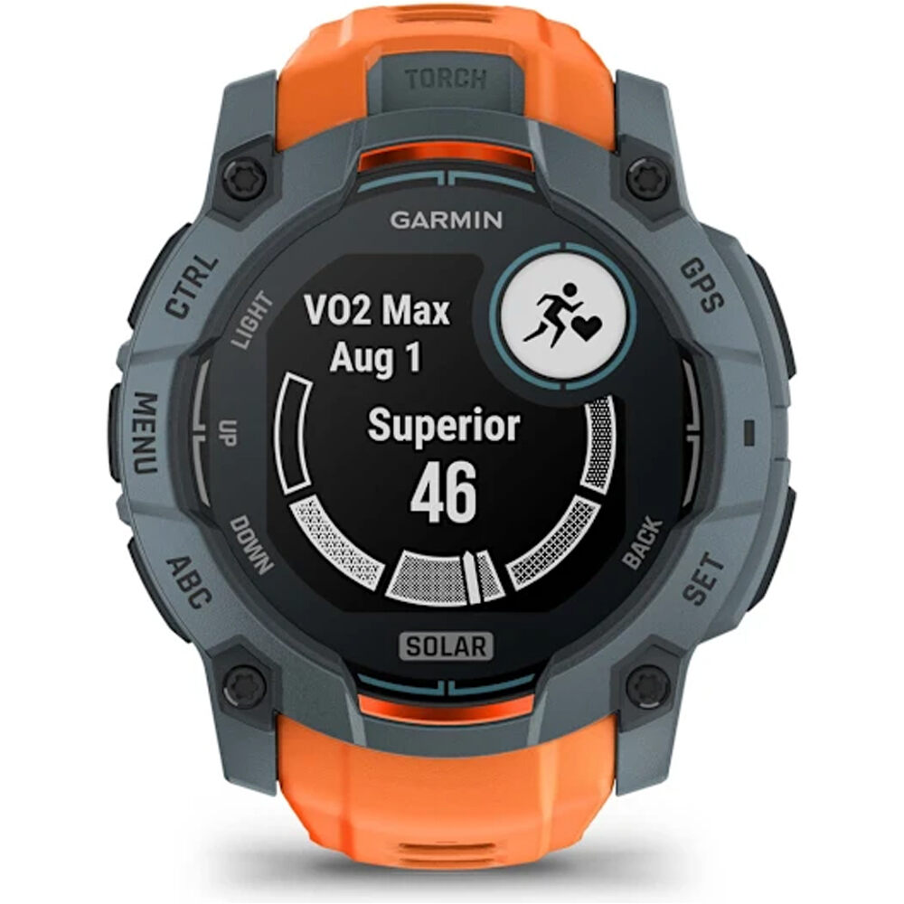 Garmin pulsómetros con gps Instinct 3, 50mm, Solar, Twilight Bezel 09