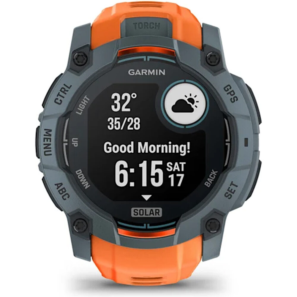 Garmin pulsómetros con gps Instinct 3, 50mm, Solar, Twilight Bezel 10