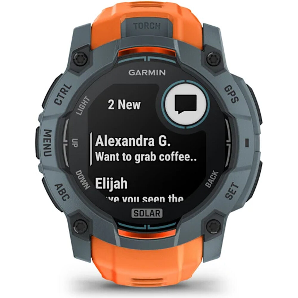 Garmin pulsómetros con gps Instinct 3, 50mm, Solar, Twilight Bezel 13