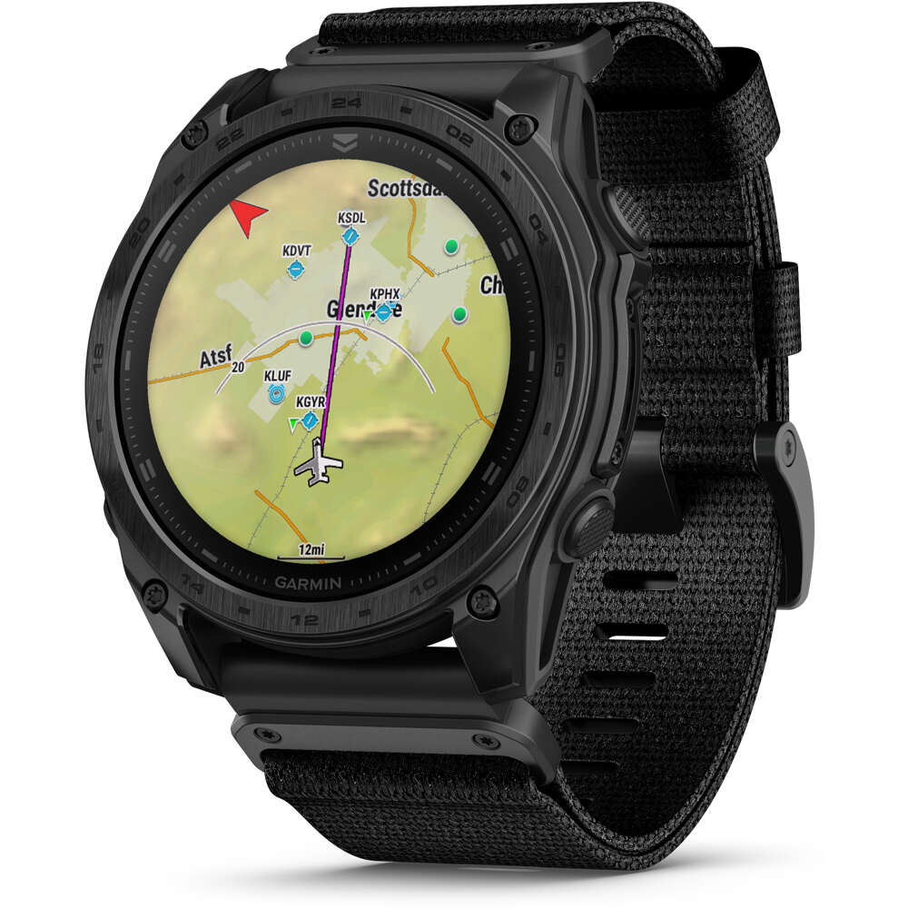 Garmin pulsómetros con gps tactix 8  51 mm, AMOLED Cristal de Zafi 02