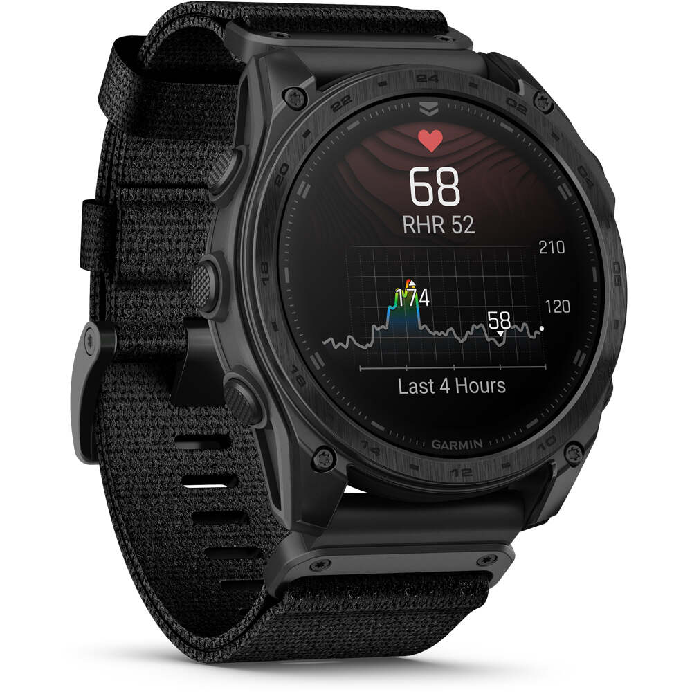Garmin pulsómetros con gps tactix 8  51 mm, AMOLED Cristal de Zafi 07