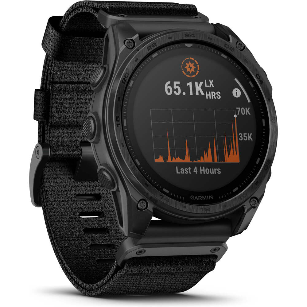 Garmin pulsómetros con gps tactix 8  51 mm, Solar, Cristal de Zafi 03