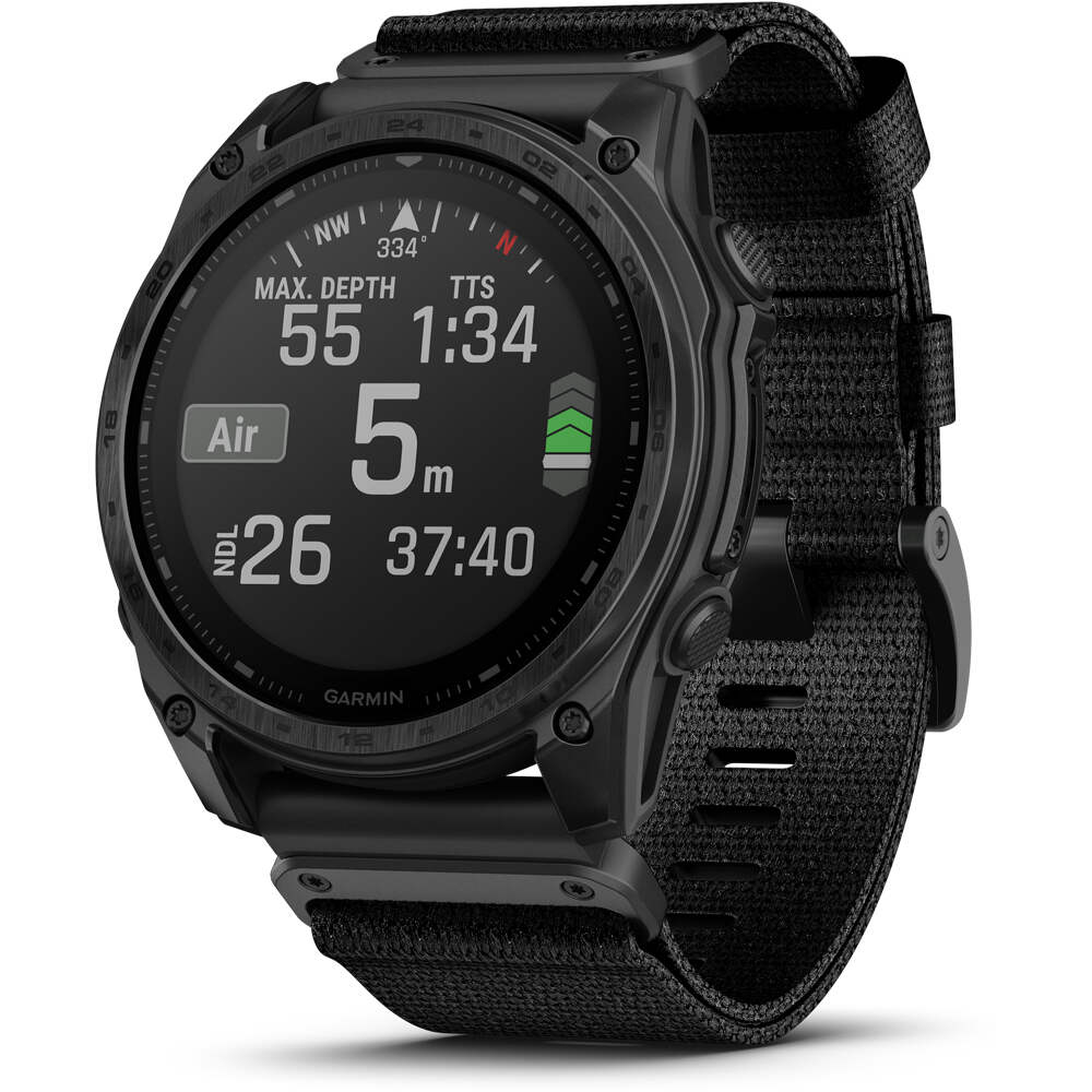 Garmin pulsómetros con gps tactix 8  51 mm, Solar, Cristal de Zafi 06