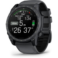 Garmin pulsómetros con gps Tactix 8 Gris Cerakote 51 mm, AMOLED, Z 08