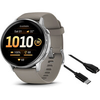 Garmin smartwatch Venu 4 - 45mm Gris vista frontal