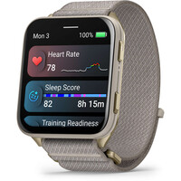 Garmin smartwatch Venu X1 dorado con correa de nailon Comf 05