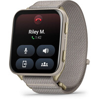 Garmin smartwatch Venu X1 dorado con correa de nailon Comf 09