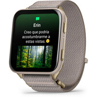 Garmin smartwatch Venu X1 dorado con correa de nailon Comf 11