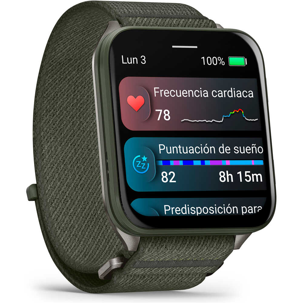 Garmin smartwatch Venu X1 Verde correa ComfortFit verde 03