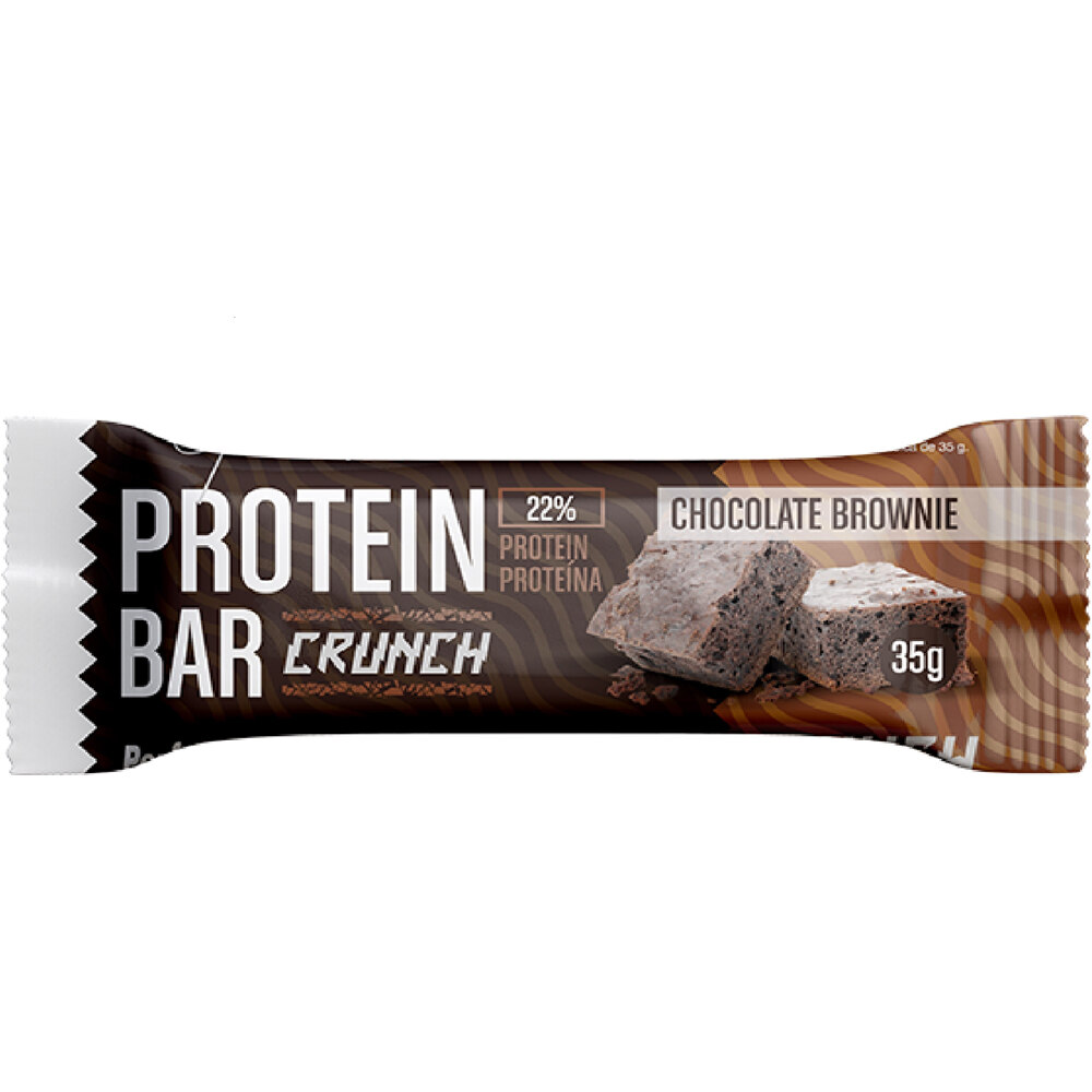 Gen Profesional barritas energéticas CAJA BARGEN PRO CRUNCH 35GR CHOCO BROWNI vista frontal
