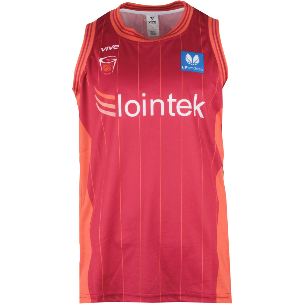 Gernika Kesb camiseta oficial baloncesto LOINTEK 26 1 EQUIPACION vista frontal