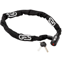 Ges candado bicicleta CANDADO CADENA 6X6X1000 MM. NEGRO vista frontal