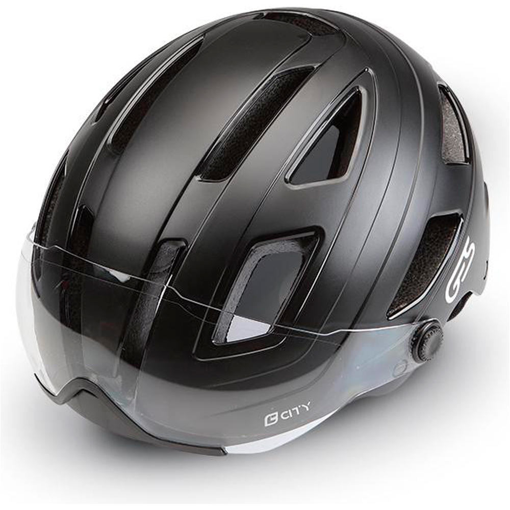 Ges casco bicicleta CASCO CITY CON PANTALLA 03