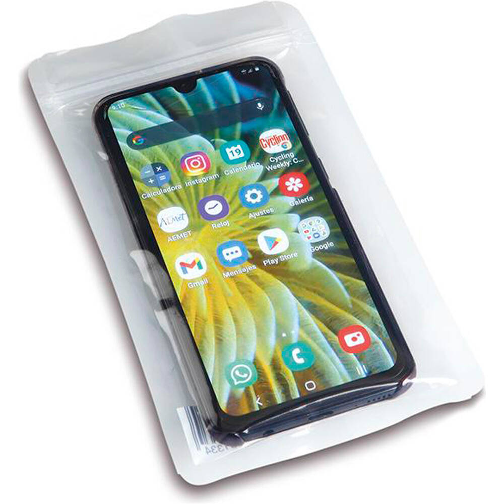 Ges soporte móvil BOLSA MOVIL TRANSPARENTE 220X110 MM. vista frontal