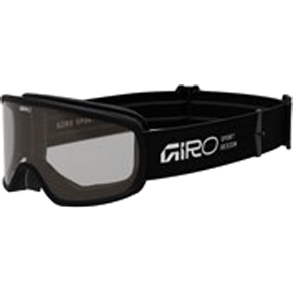 Giro gafas ciclismo TEMPO GOOGLE MTB BLACK/CLEAR vista frontal