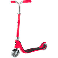 Globber patinete Flow 125 lights red vista frontal