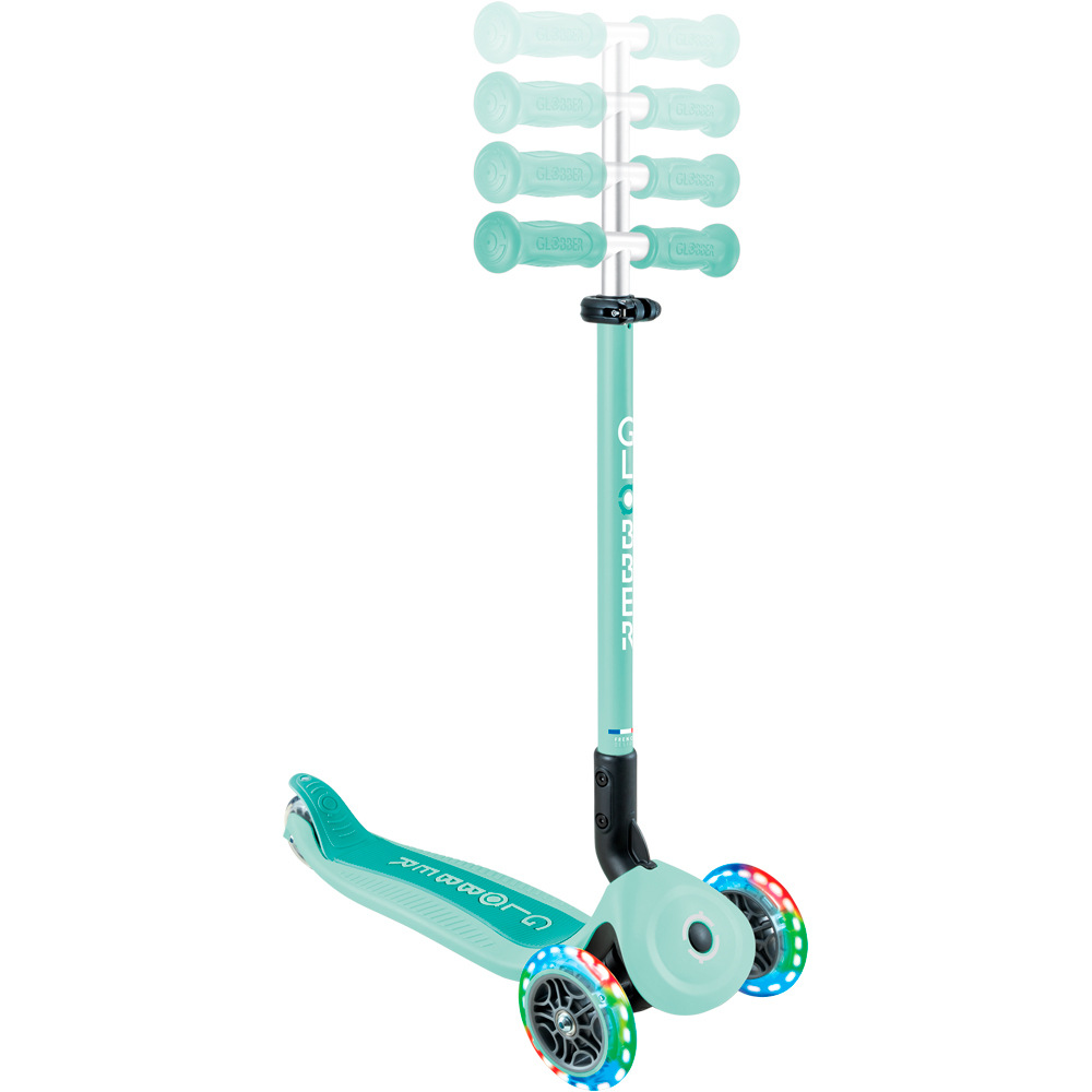Globber patinete Go Up Active luces Menta 04
