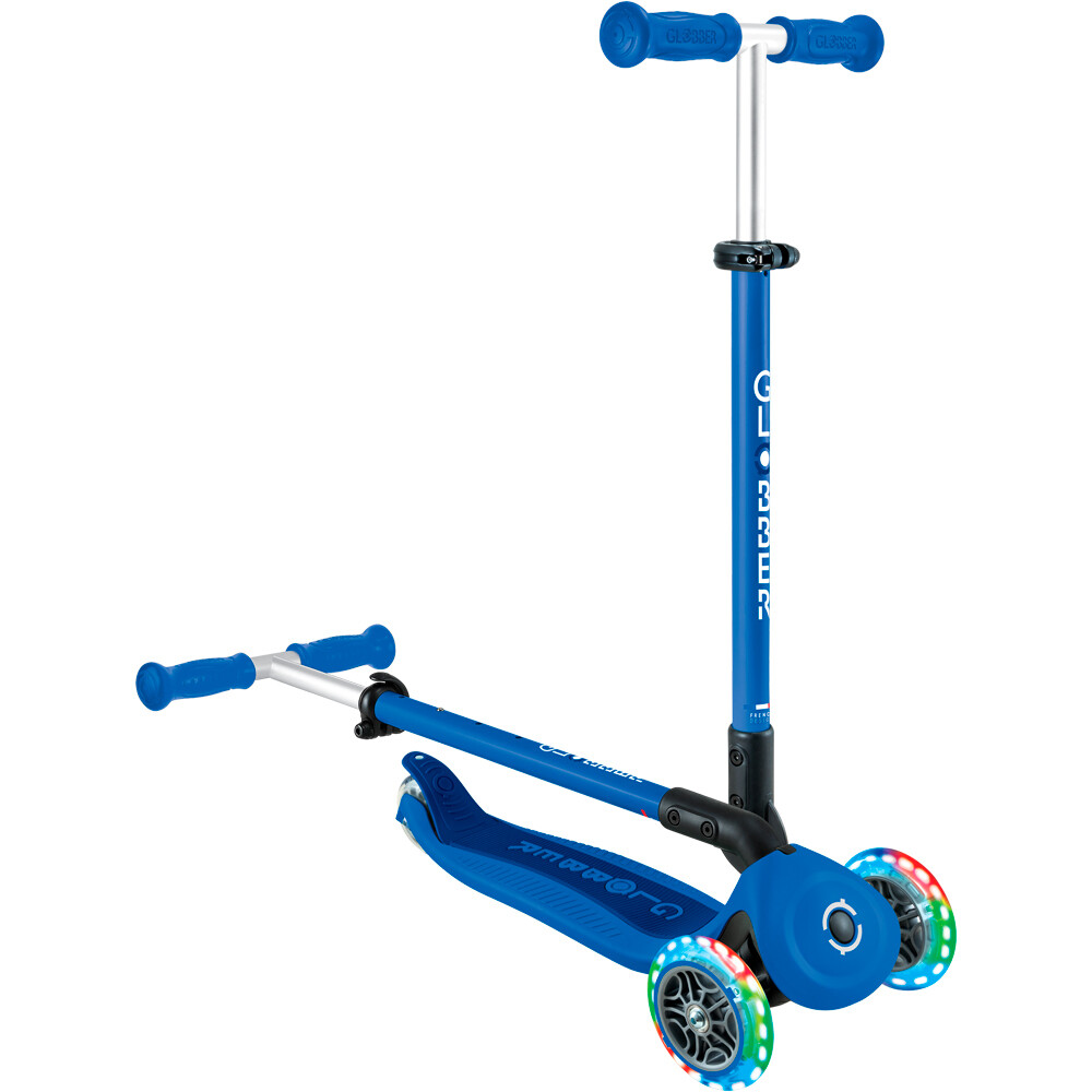 Globber patinete Go Up Active luces Navy Blue 05