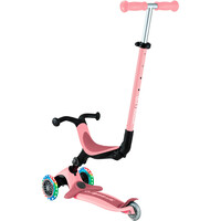 Globber patinete Go Up Active luces Rosa Pastel 01