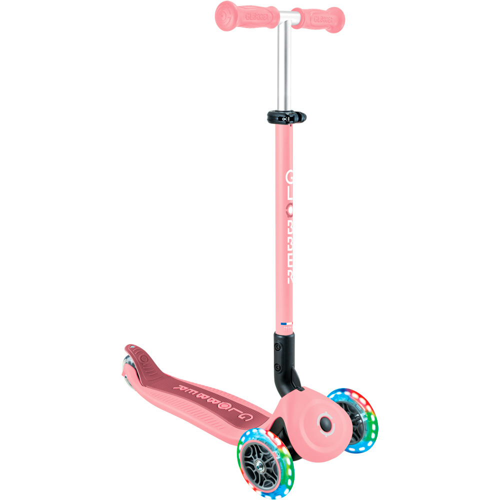 Globber patinete Go Up Active luces Rosa Pastel 05
