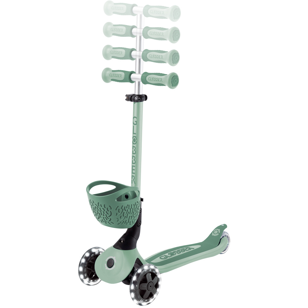 Globber patinete Go Up Baby Lights 360 Olive 06