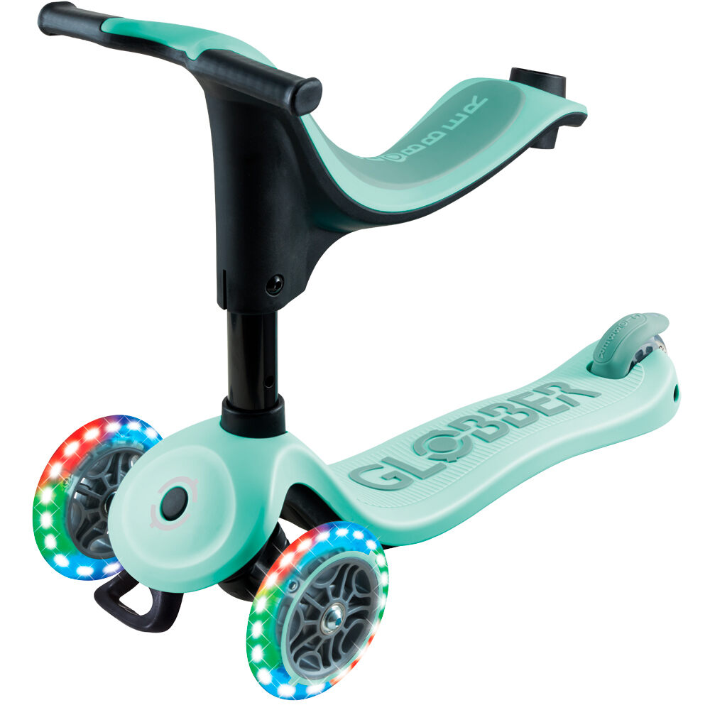 Globber patinete Go Up Sporty luces V2 Menta 08