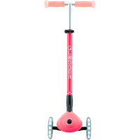 Globber patinete Patinete Elite Glow Lights Coral Pink 02