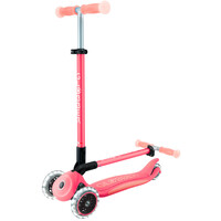 Globber patinete Patinete Elite Glow Lights Coral Pink 03