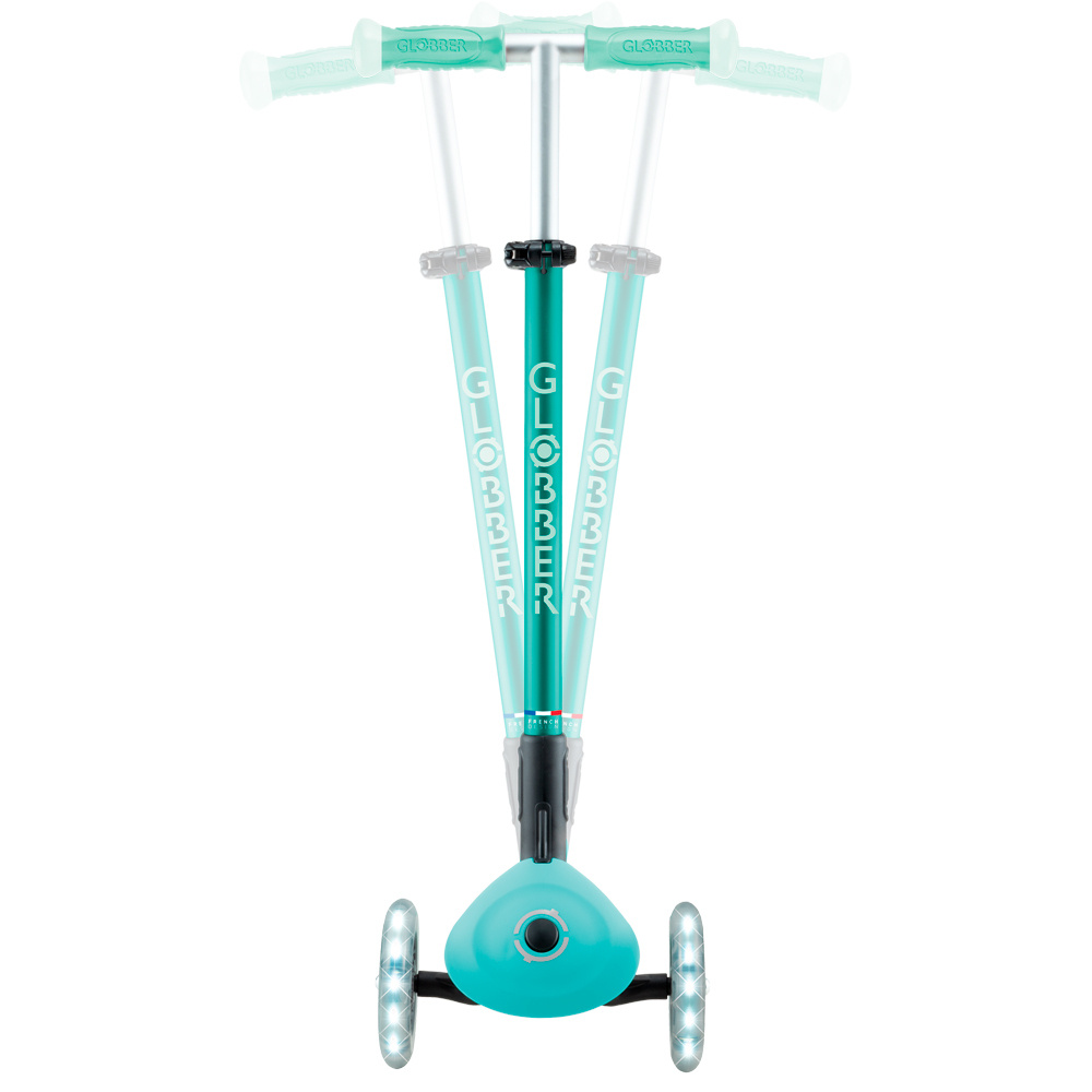 Globber patinete Patinete Elite Glow Lights Mint 05