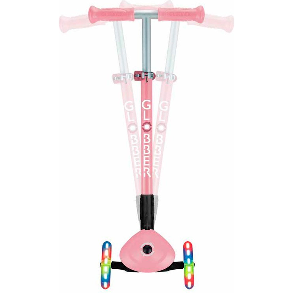 Globber patinete Patinete Primo Foldable Lights Pastel Pink 07
