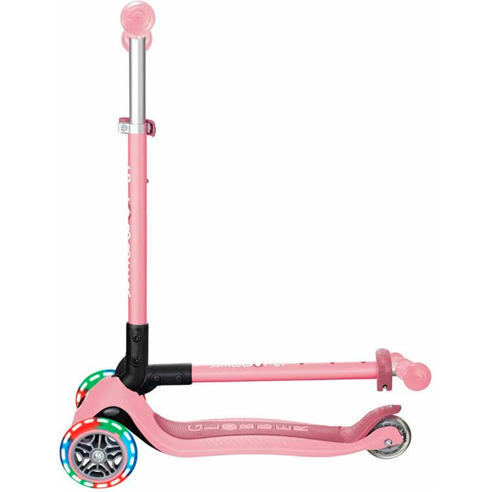 Globber patinete Patinete Primo Foldable Lights Pastel Pink 08