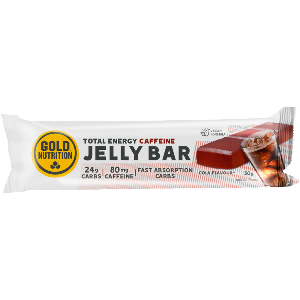 Gold Nutrition barritas energéticas CAJA_JELLY BAR CAFFEINE COLA - 30 G 01